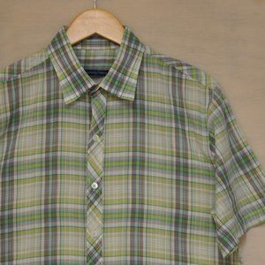$198 NWT Zachary Prell Long Sleeve Woven Shirt pink Size-XL $198 NWT Zachary Prell Long Sleeve Woven Shirt pink Size-XL